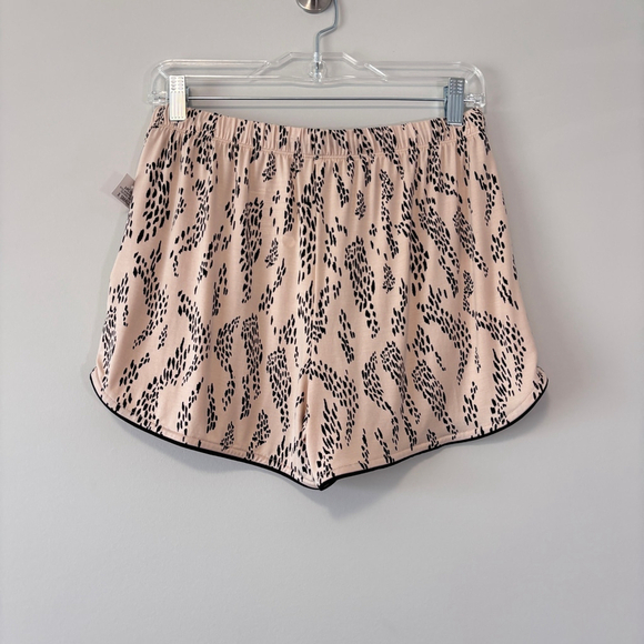 State of Day Women's 2X Beige & Black 2-Pc. Short-Sleeve & Shorts Pajama Set NWT - Picture 9 of 10